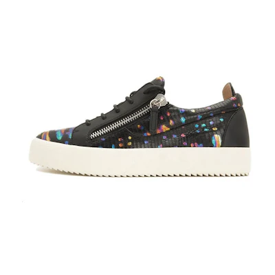 Giuseppe Zanotti Low Top 'Black Leather'