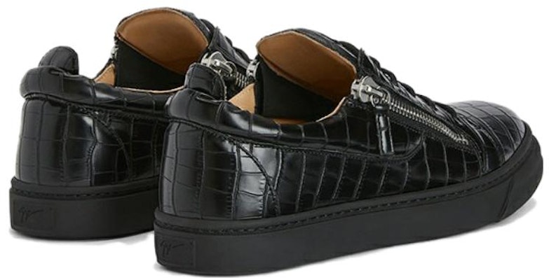 Giuseppe Zanotti Low Top 'Zapatos Negros de Cuero con Cordones y Confort' RU00106H06 Lookbook Giuseppe Zanotti Low Top 'Zapatos Negros de Cuero con Cordones y Confort' RU00106H06