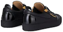 Shop Giuseppe Zanotti Baskets Basses ''Black Metal Zipper'' RU00010003