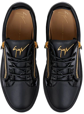Giuseppe Zanotti Baskets Basses ''Black Metal Zipper'' RU00010003 Purchase Giuseppe Zanotti Baskets Basses ''Black Metal Zipper'' RU00010003