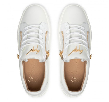 Giuseppe Zanotti Low-Top 'Essential White' Kasut Putih Rendah. RU00010004 Shop Giuseppe Zanotti Low-Top 'Essential White' Kasut Putih Rendah. RU00010004