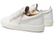 Giuseppe Zanotti Low-Top 'Essential White' Kasut Putih Rendah. RU00010004