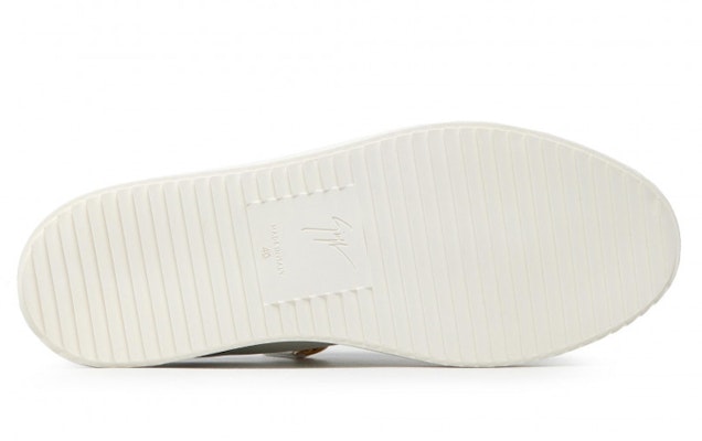 Giuseppe Zanotti Low-Top 'Essential White' Kasut Putih Rendah. RU00010004 Details for Giuseppe Zanotti Low-Top 'Essential White' Kasut Putih Rendah. RU00010004
