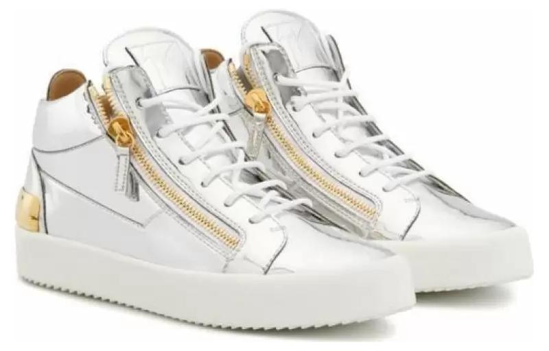 Giuseppe Zanotti Low Top 'Silver Zipper' 圖 2