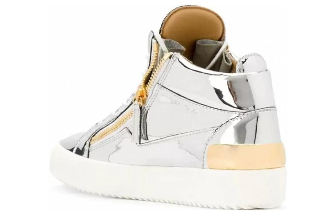 Giuseppe Zanotti Low Top 'Silver Zipper' 圖 3