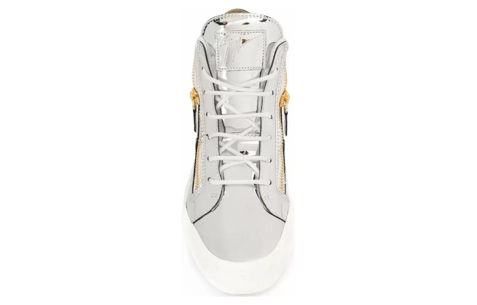Giuseppe Zanotti Low Top 'Silver Zipper' 圖 4