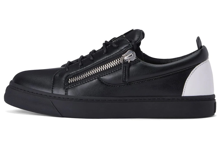 Giuseppe Zanotti Low Top Double Zip 'Black White' RU00133H02