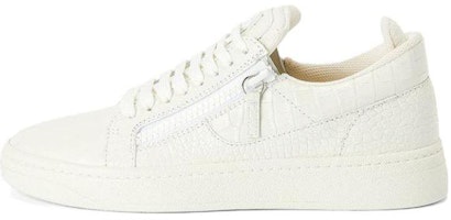 Giuseppe Zanotti Low-Top Lace-Up 'White Leather' RU30029001 Giuseppe Zanotti Low-Top Lace-Up 'White Leather' RU30029001