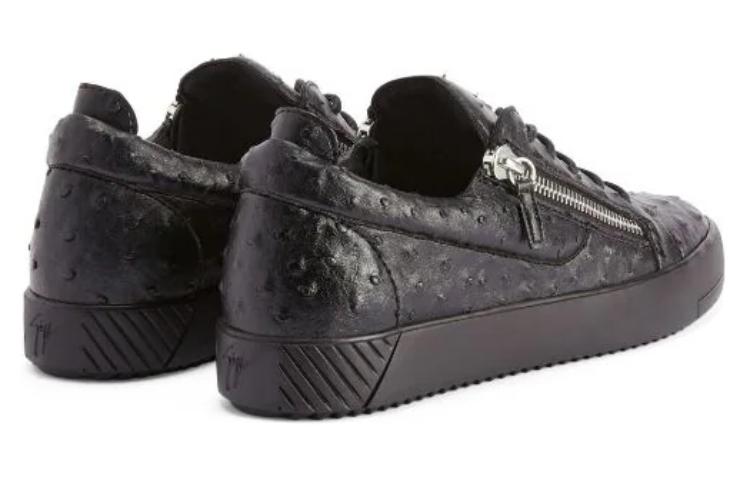 Giuseppe Zanotti Low Top Sneaker 'Black Fabric' 圖 4