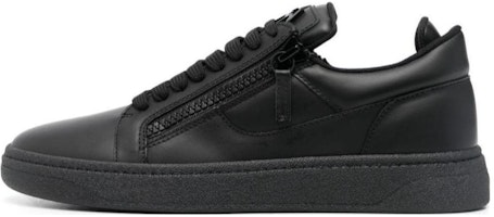 Giuseppe Zanotti Low Top Sneaker 'Black Leather' RM30034013 Giuseppe Zanotti Low Top Sneaker 'Black Leather' RM30034013
