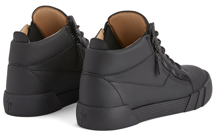 Giuseppe Zanotti Low Top Sneaker 'Black Leather' 圖 3