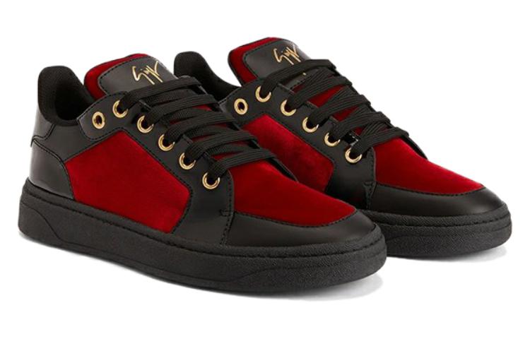 Order 주세페 자노티 로우탑 스니커즈 (블랙/레드) RU30052003