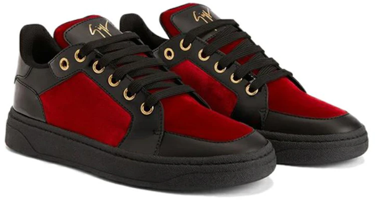 주세페 자노티 로우탑 스니커즈 (블랙/레드) RU30052003 Order 주세페 자노티 로우탑 스니커즈 (블랙/레드) RU30052003