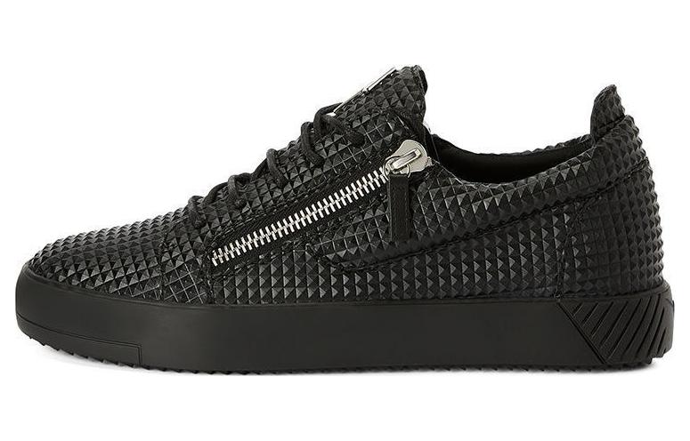 Giuseppe Zanotti Low Top Sneakers 'Black Strap'