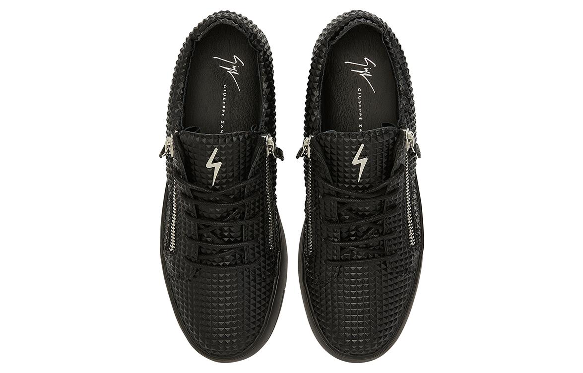Giuseppe Zanotti Low Top Sneakers 'Black Strap' 圖 3