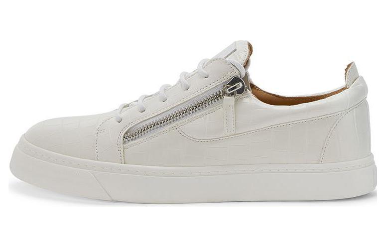 Giuseppe Zanotti Low Top Sneakers 'White Leather'