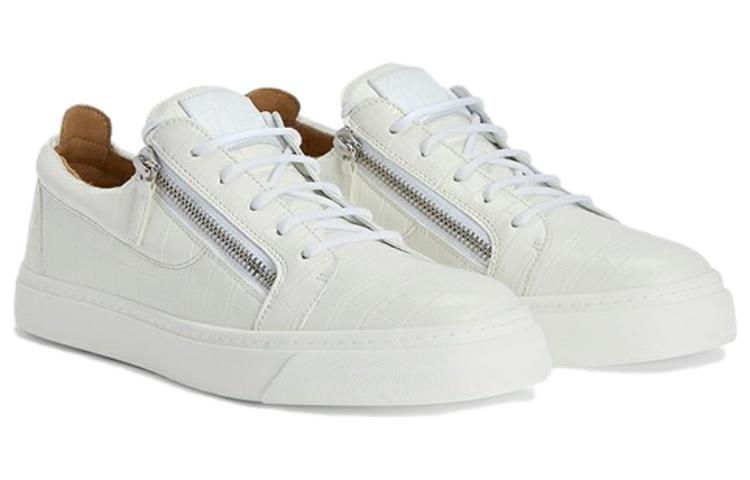 Giuseppe Zanotti Low Top Sneakers 'White Leather' 圖 2
