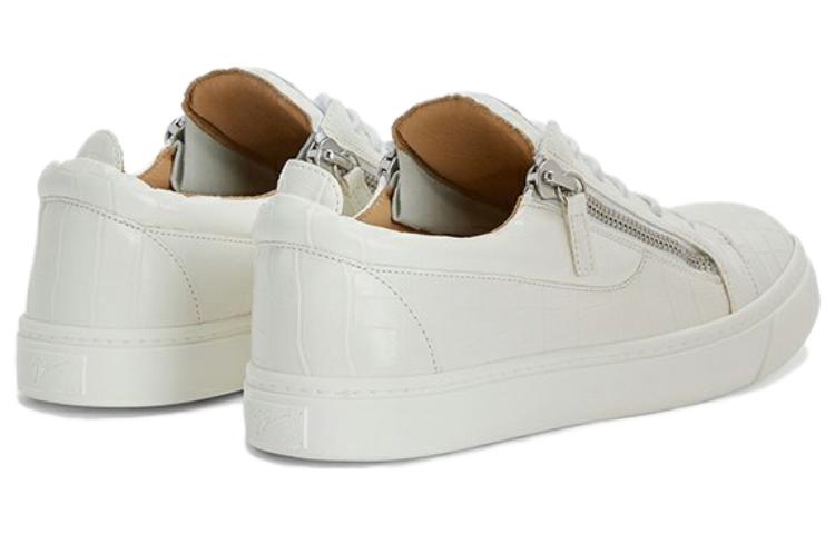 Giuseppe Zanotti Low Top Sneakers 'White Leather' 圖 3