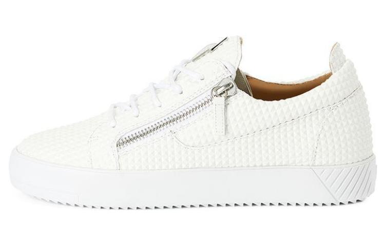 Giuseppe Zanotti Low Top Sneakers 'White with Strap' RU20082H02