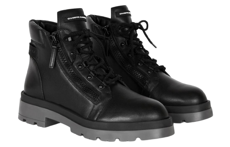 Order Giuseppe Zanotti Lucan 'Black Leather Biker' IU10017001
