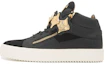 Buy Giuseppe Zanotti Mid-Top ''Zwarte Leren Fashion Sneakers'' RU80059001