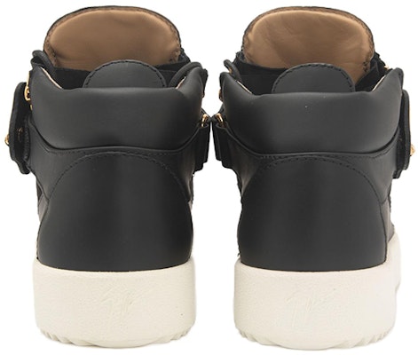 Giuseppe Zanotti Mid-Top 'Black Leather Fashion' RU80059001 Lookbook Giuseppe Zanotti Mid-Top 'Black Leather Fashion' RU80059001