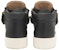 Giuseppe Zanotti Mid-Top 'Fesyen Kulit Hitam' RU80059001