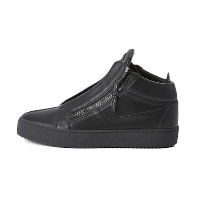 Giuseppe Zanotti Mid-Top 'Black Zip CMFT'