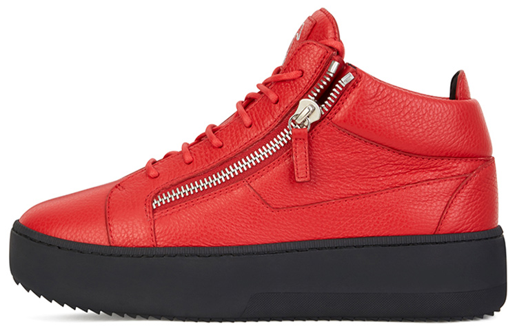 Giuseppe Zanotti Mid-Top Double Zip 'Red Fashion' RU90079K07