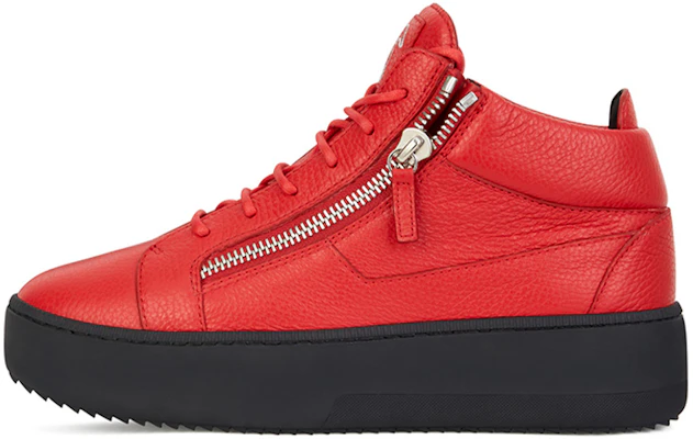 Giuseppe Zanotti Mid-Top Double Zip 'Red Fashion' RU90079K07 Buy Giuseppe Zanotti Mid-Top Double Zip 'Red Fashion' RU90079K07