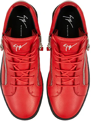 Giuseppe Zanotti Mid-Top Double Zip 'Red Fashion' RU90079K07 Shop Giuseppe Zanotti Mid-Top Double Zip 'Red Fashion' RU90079K07