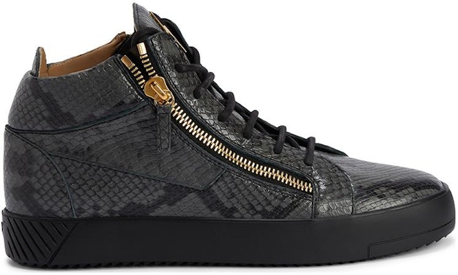 Giuseppe Zanotti Mid-Top Sneaker 'Grey Comfort' Kelabu Kasual RU20080H02 Order Giuseppe Zanotti Mid-Top Sneaker 'Grey Comfort' Kelabu Kasual RU20080H02