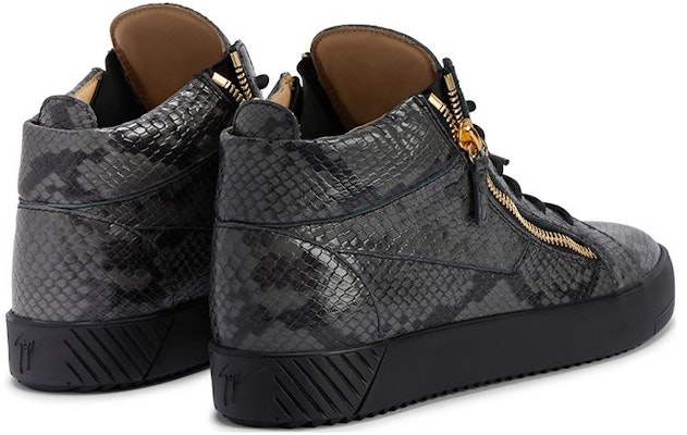 Giuseppe Zanotti Mid-Top Sneaker 'Grey Comfort' RU20080H02 Lookbook Giuseppe Zanotti Mid-Top Sneaker 'Grey Comfort' RU20080H02