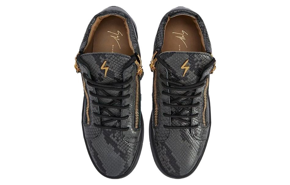 Shop Zapatillas Giuseppe Zanotti Mid-Top 'Grey Comfort' Grises RU20080H02