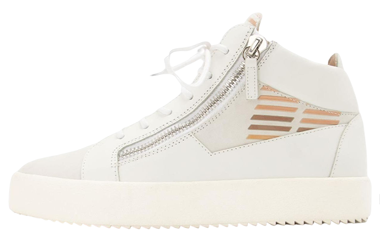 Giuseppe Zanotti Mid-Top Sneaker 'White Leather' RM90056/003