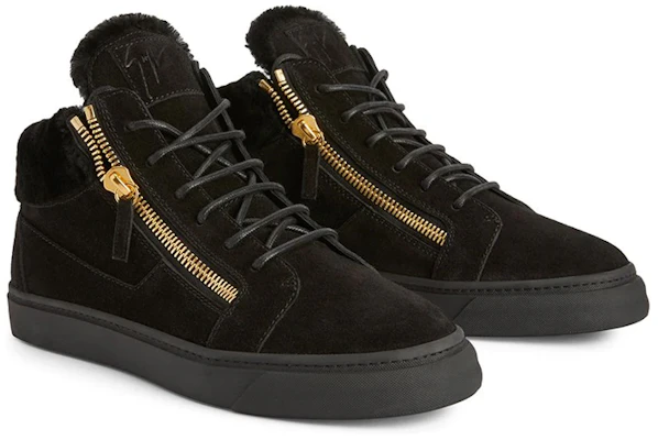 Sneakers Mid-Top Giuseppe Zanotti ''Black Velvet'' RU00111H01 Order Sneakers Mid-Top Giuseppe Zanotti ''Black Velvet'' RU00111H01