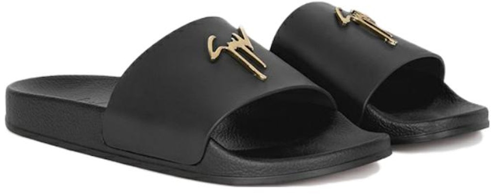 Giuseppe Zanotti New Burel Slide 'Black' RM90068-007 Order Giuseppe Zanotti New Burel Slide 'Black' RM90068-007