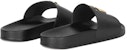 Giuseppe Zanotti New Burel Slide 'Hitam' RM90068-007