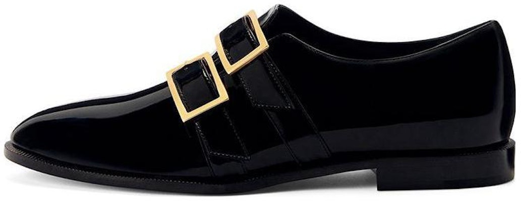 Giuseppe Zanotti PU Comfort 'Hujung Bulat Hitam dengan Gesper Emas' IU30026001 Buy Giuseppe Zanotti PU Comfort 'Hujung Bulat Hitam dengan Gesper Emas' IU30026001