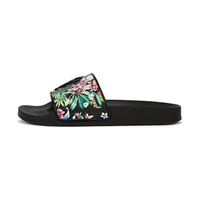 Giuseppe Zanotti PU Slide 'Multicolor Print'