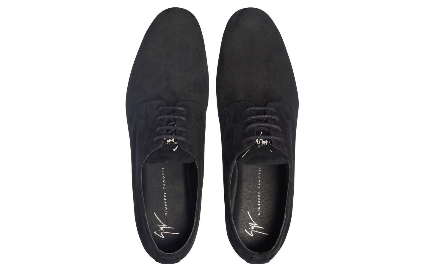 Giuseppe Zanotti Roger 'Black Velvet Fashion Loafer' 圖 2