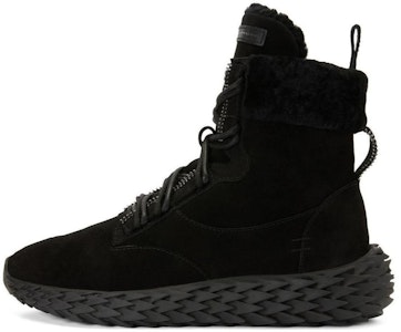 Giuseppe Zanotti/GZ 圓頭 系帶 百搭 短靴 男款 黑色 Buy Giuseppe Zanotti/GZ 圓頭 系帶 百搭 短靴 男款 黑色