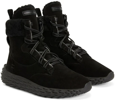 But Giusepe Zanotti Round Toe Lace-Up Ankle Boot 'Hitam' RU00136H01 Order But Giusepe Zanotti Round Toe Lace-Up Ankle Boot 'Hitam' RU00136H01