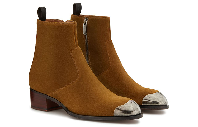 Giuseppe Zanotti Sheldon 'Brown Velvet' 圖 2