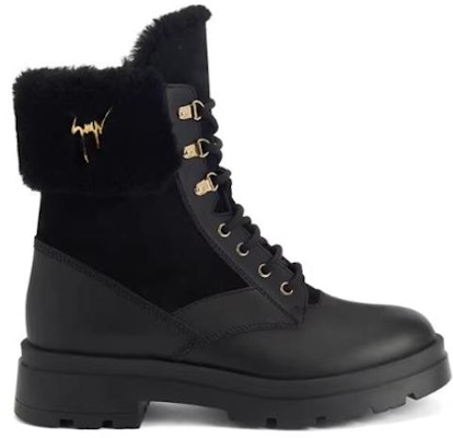 Giuseppe Zanotti Short Boots 'Black Furry Lining Comfort' IU30025001 Order Giuseppe Zanotti Short Boots 'Black Furry Lining Comfort' IU30025001