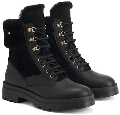 Giuseppe Zanotti Short Boots 'Black Furry Lining Comfort' IU30025001 Lookbook Giuseppe Zanotti Short Boots 'Black Furry Lining Comfort' IU30025001