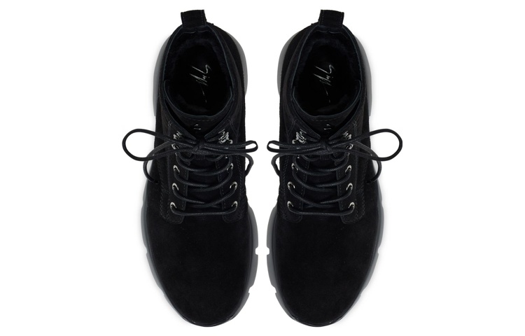 Shop But Kasut Pendek Fesyen Lelaki Giuseppe Zanotti 'Black Strap' IU00067H02