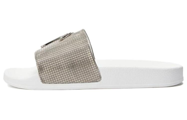 Giuseppe Zanotti Slide Sandal 'Carbon Grey'