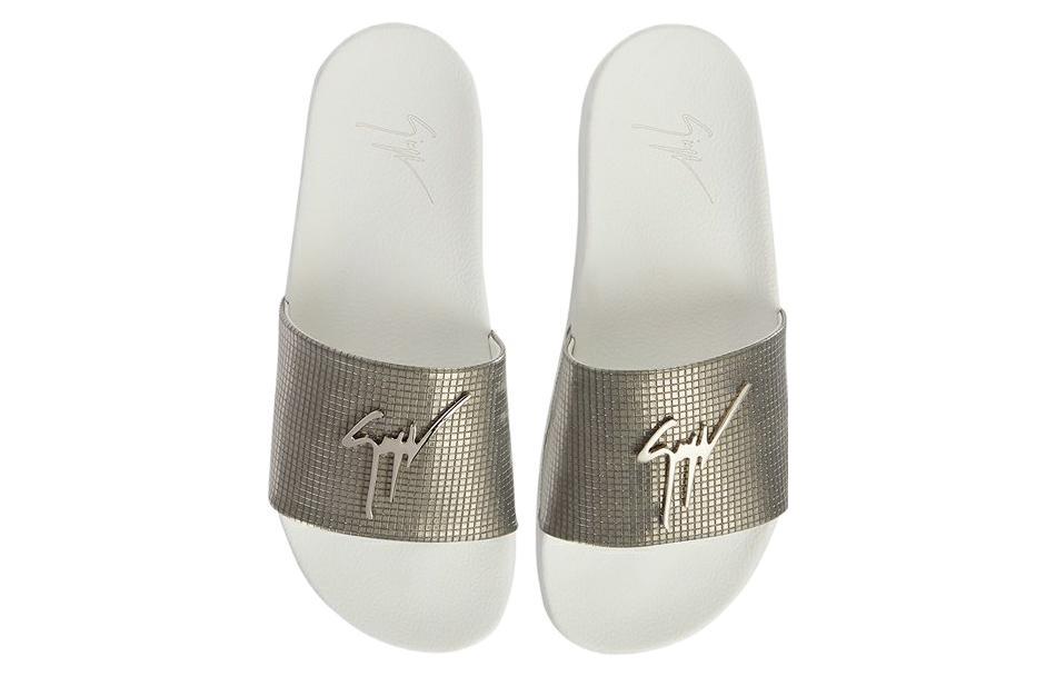 Giuseppe Zanotti Slide Sandal 'Carbon Grey' 圖 4
