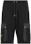 Order Giuseppe Zanotti SS23 黑色多口袋抽繩運動短褲 ERU3014001